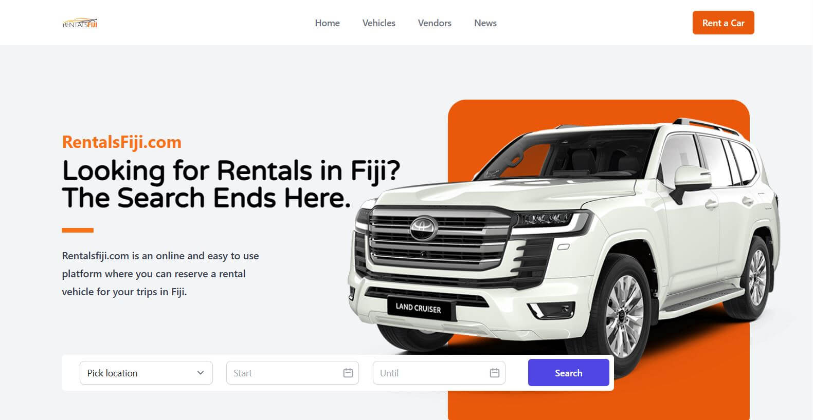 RentalsFiji Rent Cars In Fiji